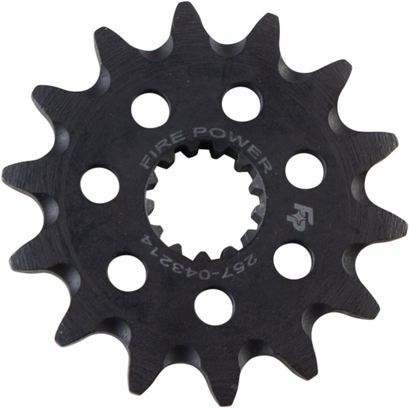 Fire Power Front CS Sprocket Steel 14T - FPC-432-14-1 For Suzuki QuadRacer 1985-1992 | Kawasaki 400 / KLX400R 2003