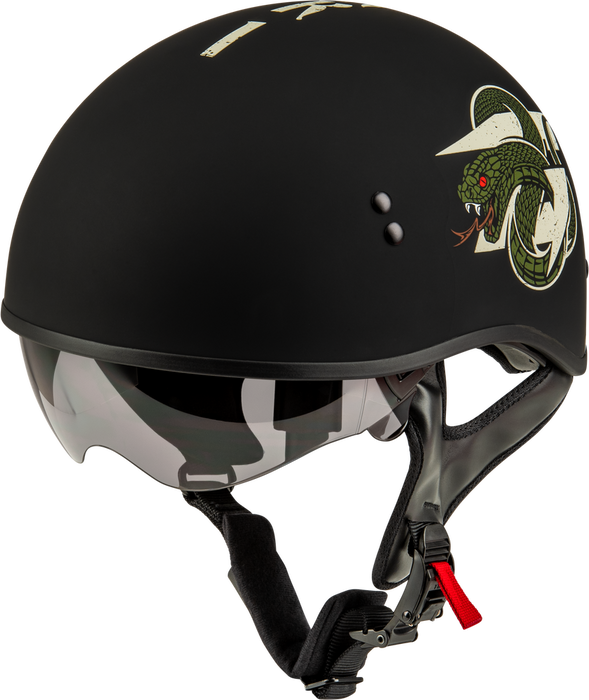 Gmax HH-65 DRK1 Half Helmets