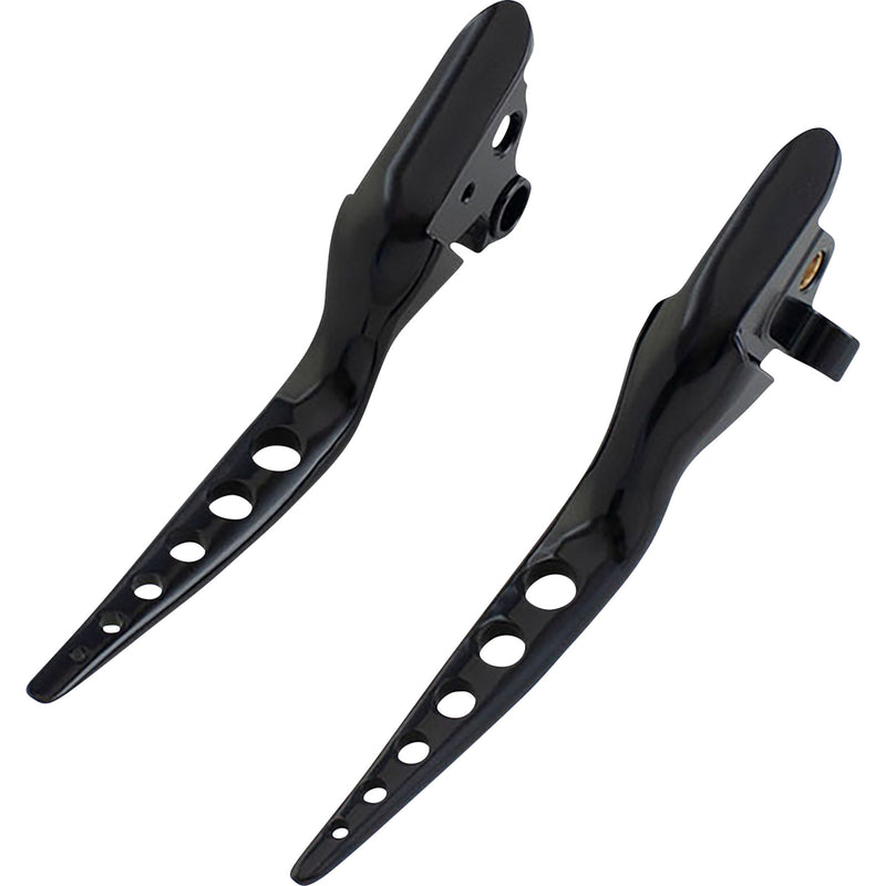 Paul Yaffe Bagger Nation Racing Lever Set - PYO:RL-08-13-B For Harley Touring 2008-2016