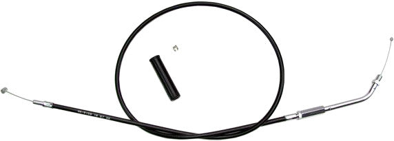 Motion Pro Black Vinyl Throttle Cable - 06-0150 For Harley Motorcycles 1981-1989