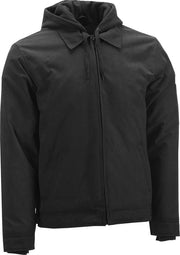 Front angle of the Gearhead jacket in black