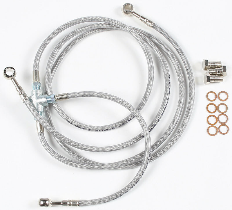 Gbrakes 3 Line Brake Line Kit - FK003D145-3+2 Yamaha Banshee 1990-2006