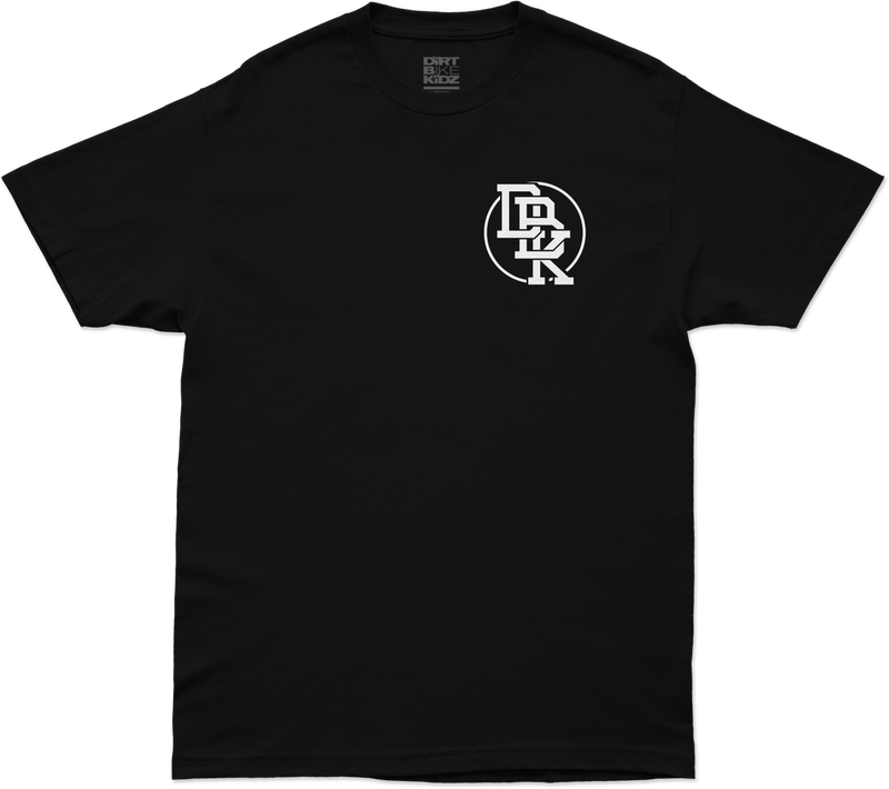 Dbk 325-00007M AT-HOTROD-M HOT ROD TEE BLACK MD