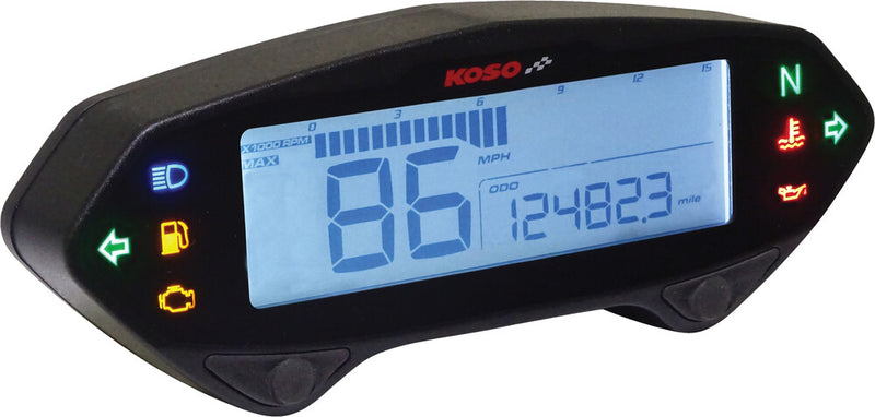 Koso North America DB-01RN Multifunction Meter - BA041000