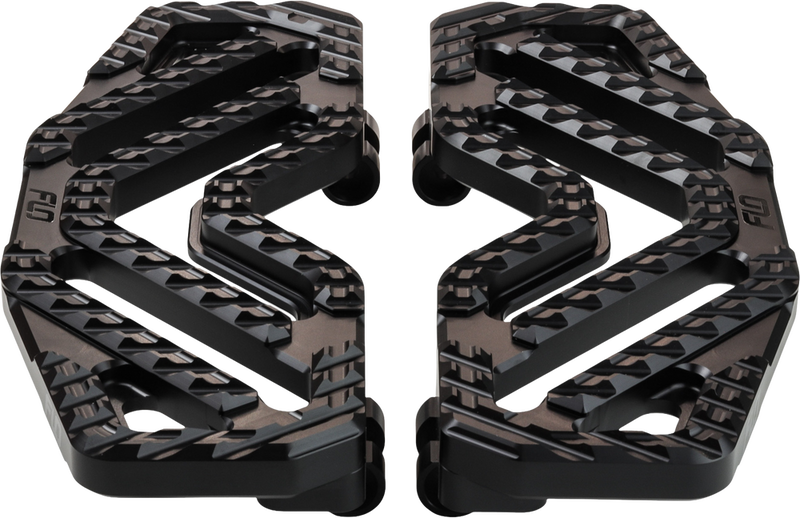 Flo Motorsports 122-8160 V-800V5BLK SAVAGE FLOORBOARDS BLACK