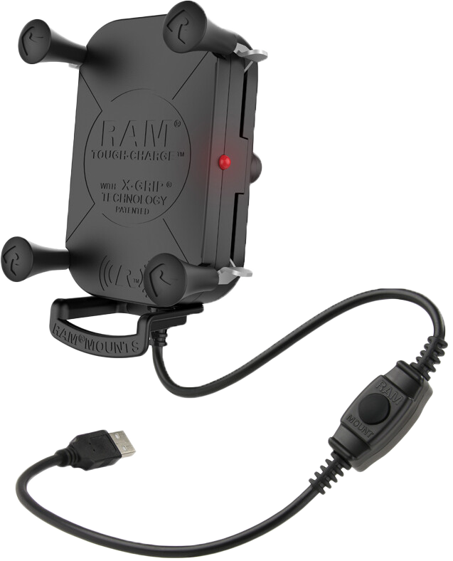 Ram Mounts Wireless Charging Holder Tough Charge X-Grip - RAM-HOL-UN12WB-1
