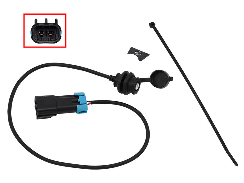 Sp1 SM-01604 Heated Visor Plug Kit S-D Ski-Doo Snowmobiles 2017-2019