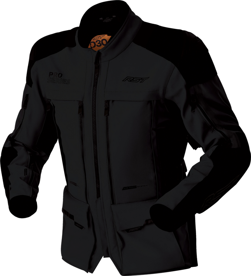 Rst 556-3599040 103599BLK-40 PS ADVENTURE D3O JACKET BLACK TEXTILE SM