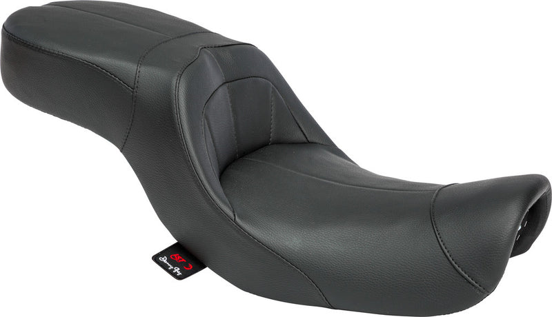 Danny Gray Tourist 2-UP Air-1 Seat FXD ` - FA-DGE-0316 For Harley Super Glide 2006-2010