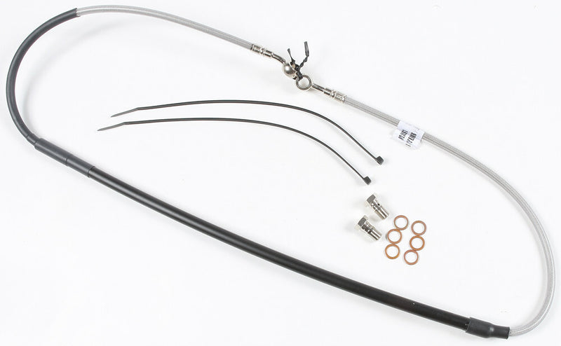 Gbrakes Steel Brake Line Front - FK003D344CR Yamaha Dirt Bikes 1998-2025