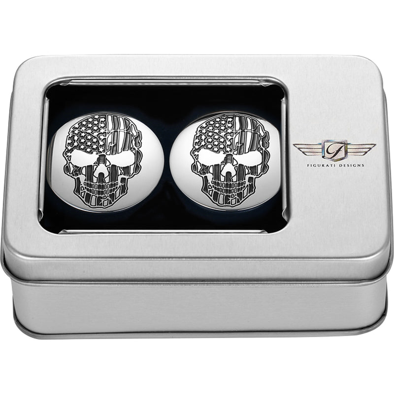 Figurati Designs Cover - FD27-SS-SKUL-CC For Harley Motorcycles 1980-2026
