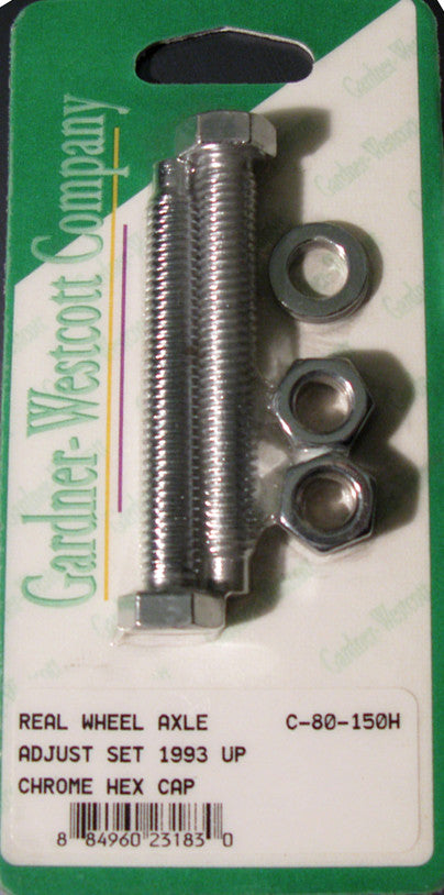 Gardner-westcott 830-1048 C-80-150H REAR WHEEL ADJUSTMENT BOLTS 93-07 SOFTAIL MODELS REAR