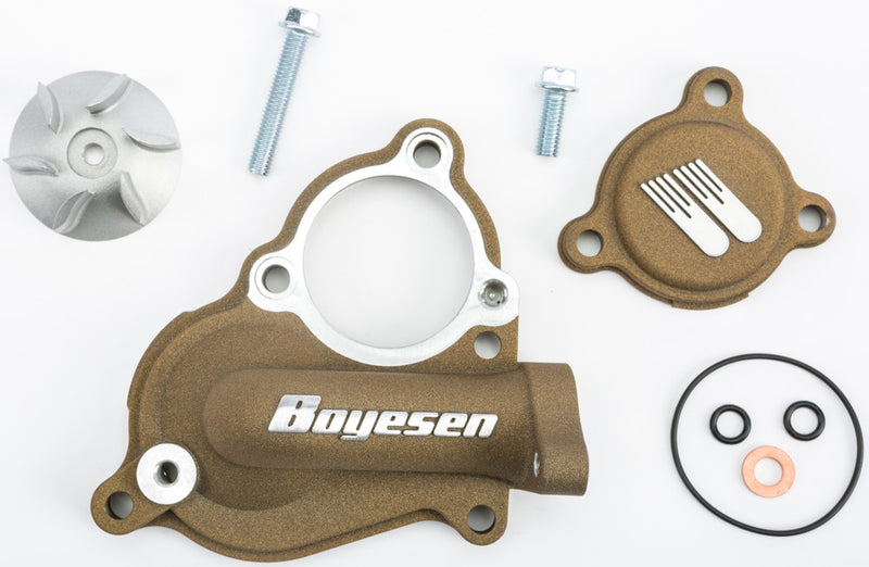 Boyesen Waterpump Cover & Impeller Kit Magnesium - WPK-17AM Kawasaki KX 250 2017-2024