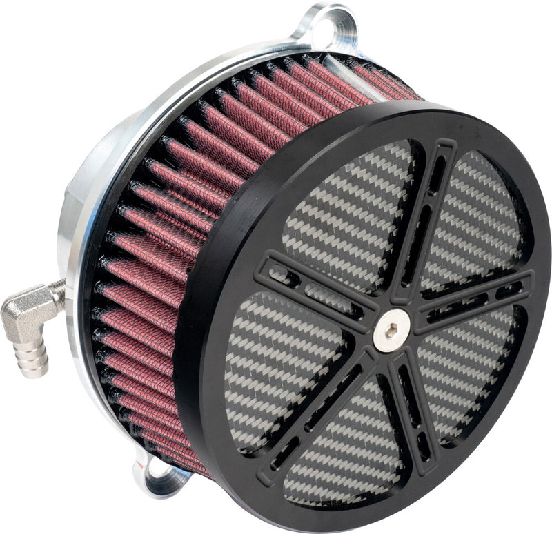 Hofmann Designs CVO(121) Air Cleaner Kit Black - HDB1045B For Harley Touring 2023-2024