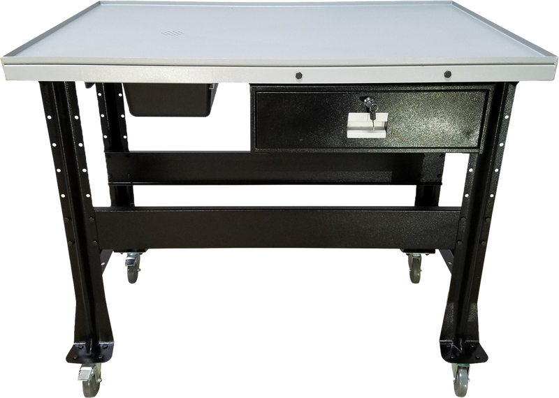Ideal 27-1674 PTDT-1000-BLK PREMIUM TEAR DOWN TABLE 1 000 LBS. CAP. (XH-TT)
