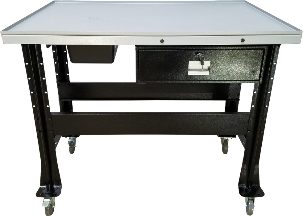 Ideal 27-1674 PTDT-1000-BLK PREMIUM TEAR DOWN TABLE 1 000 LBS. CAP. (XH-TT)