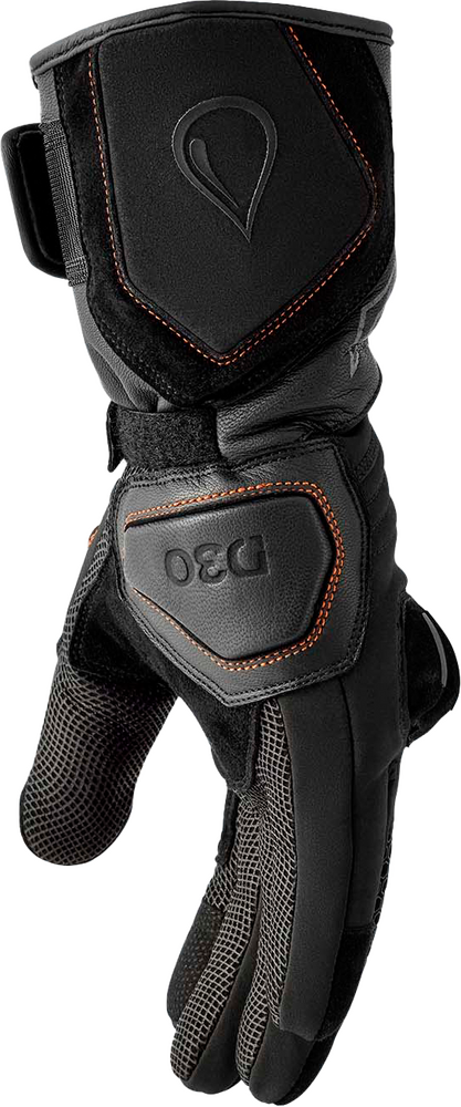 Rst 556-3704006 103704BLK-06 WOMENS ARTIC D3O WP GLOVE BLACK TEXTILE SM