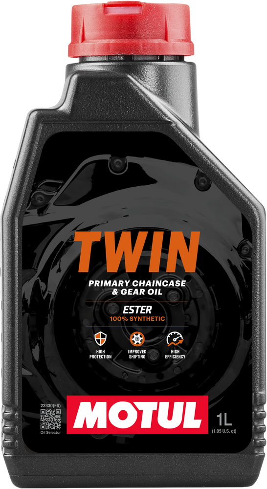 Motul 82-2257 114634 TWIN GEAR OIL100% SYN 75W90 1QT 12/CASE