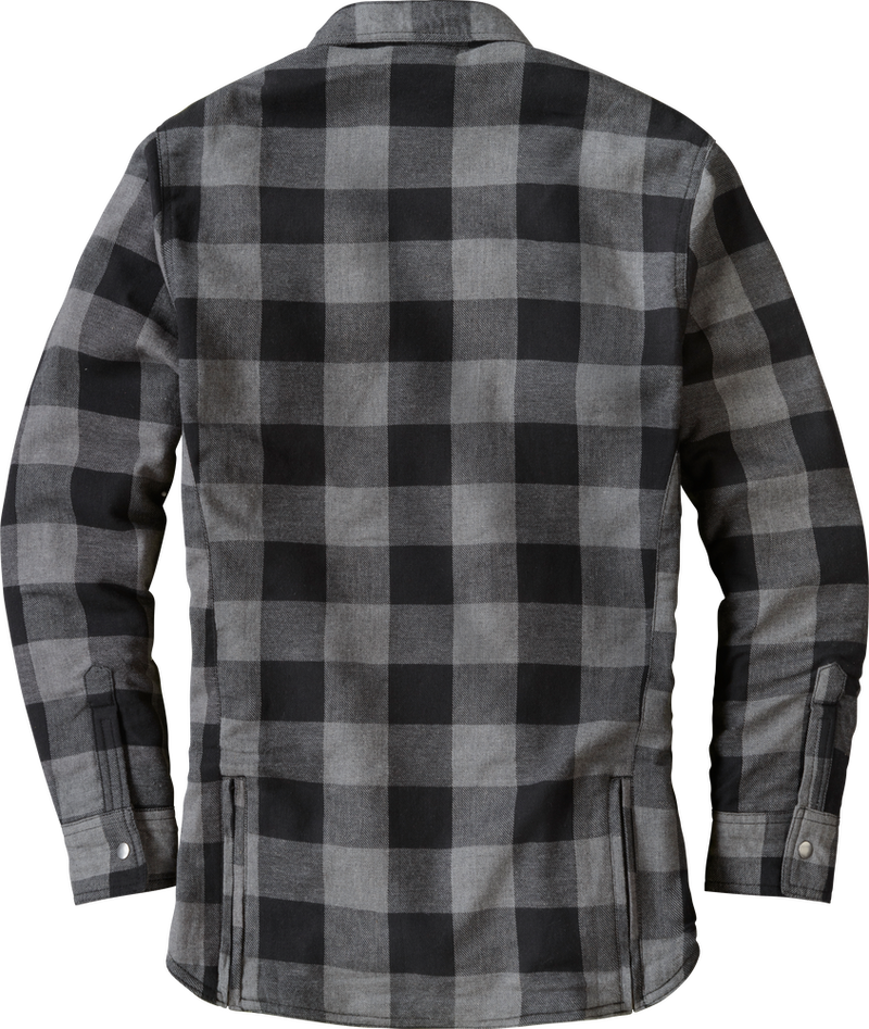 Scorpion Exo 75-6118M 52201-4 COVERT WOMENS FLANNEL BLACK/GREY MD