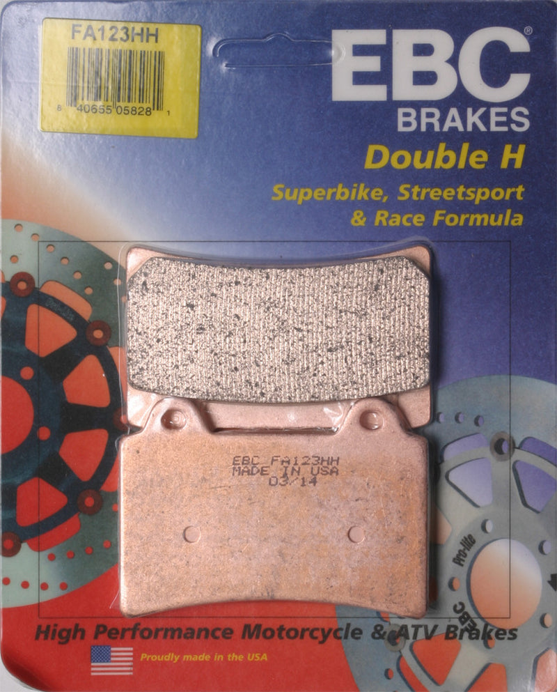 EBC Brake Pads - FA123HH Yamaha Motorcycles 1996-2013