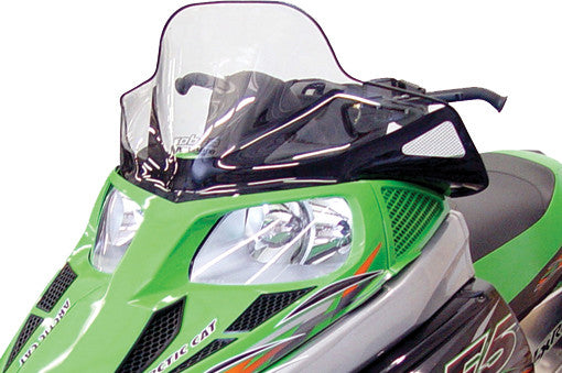 Powermadd Cobra W S MID SMK Black 14.75" A C F-Series - 12920 Arctic Cat Snowmobiles 2005-2014