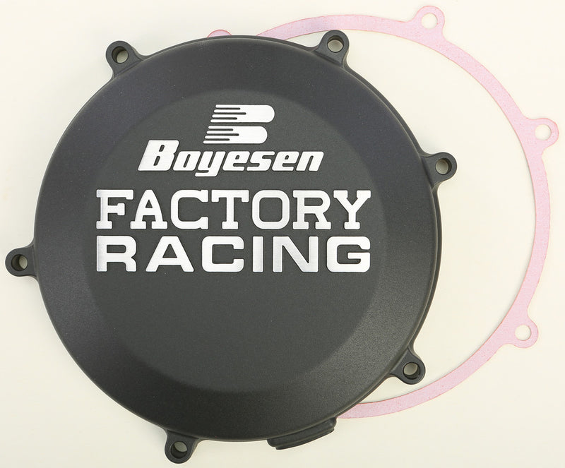 Boyesen Motorcycle Clutch Cover Black - CC-18AB Kawasaki KX 450 2016-2018