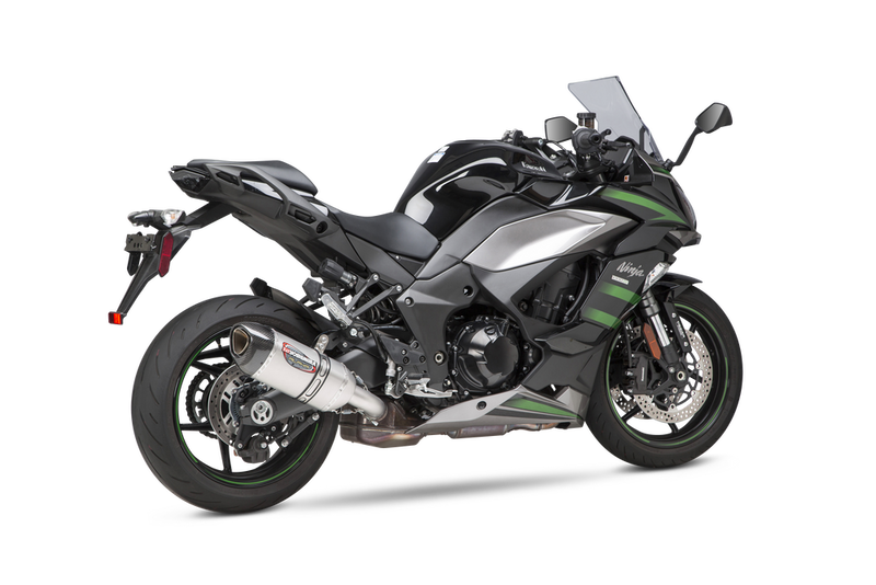 Yoshimura Exhaust Street Alpha Slip-ON SS SS - 14161BP520 Kawasaki Ninja 1000SX 2022-2023