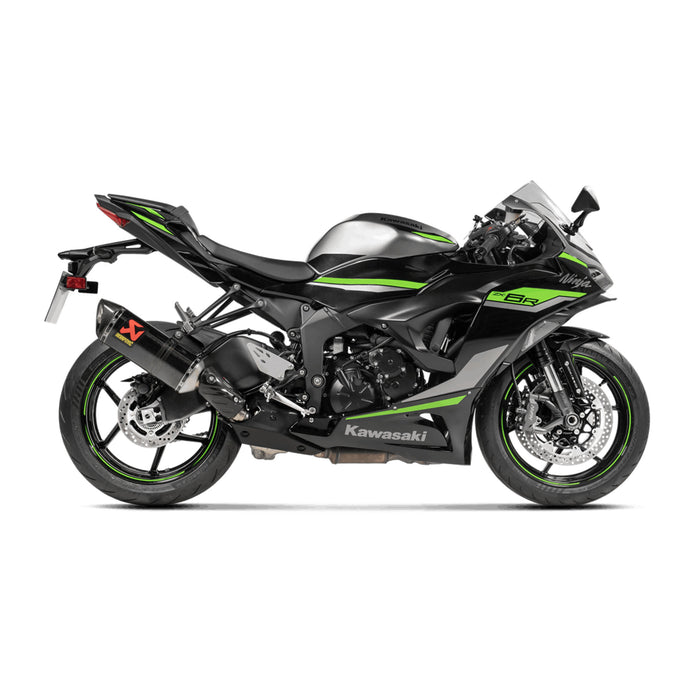 AKRAPOVIC 1811-4689 S-K6SO7-HZC/3 Slip-On Line Muffler carbon fiber - zx-6r