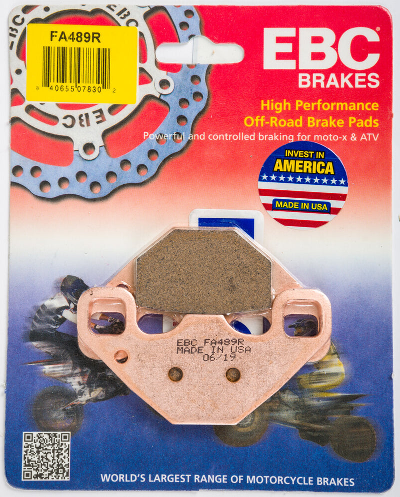 EBC Brake Pads - FA489R Polaris RZR 2009-2015