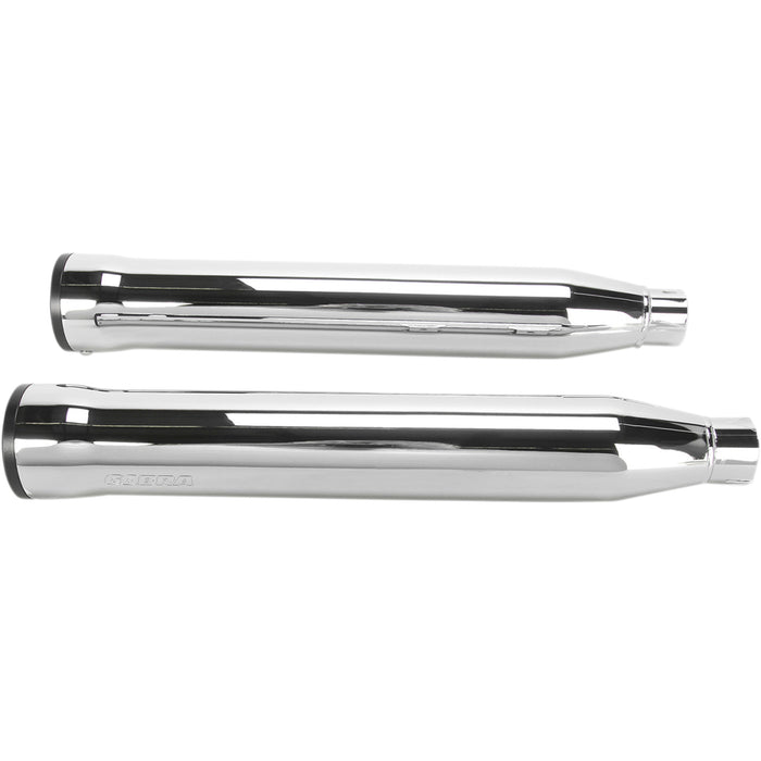 COBRA 1801-0713 6052 RPT 3" Slip-On Mufflers - Chrome
