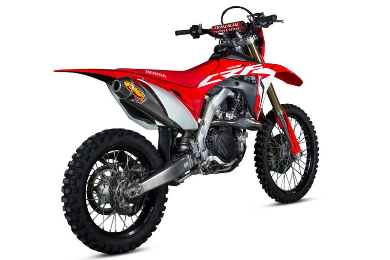 FMF Q4 HEX Slip ON - 041578 Honda CRF450X 2019-2026