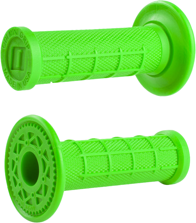 Odi 206-1068 H01MMN MINI MX HALF WAFFLE GRIPS GREEN