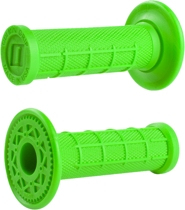 Odi 206-1068 H01MMN MINI MX HALF WAFFLE GRIPS GREEN