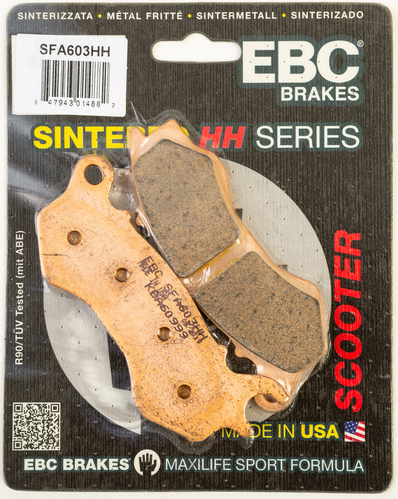 Ebc 153-603H SFA603HH BRAKE PADS SFA603HH DOUBLE-H SINTERED