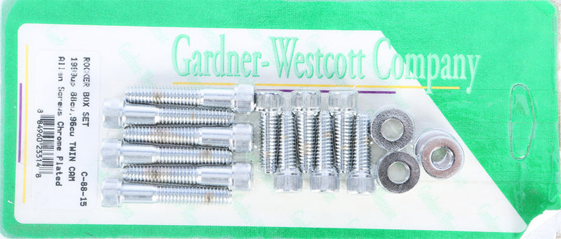 Gardner-Westcott Rocker BOX Cover SET Chrome TC 88 FXD AND Flht AND - C-88-15 For Harley Motorcycles 1999-2017