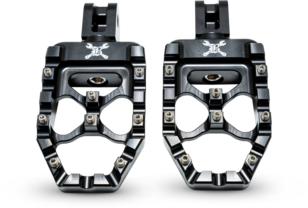 Burly Brand 750-05902 B13-1017B MX-EVOLUTION PEGS M8 SOFTAIL PASSENGER