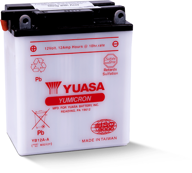 Yuasa Battery YUAM2212Y Yuasa YB12A-A Yumicron 12-Volt Battery - User 1