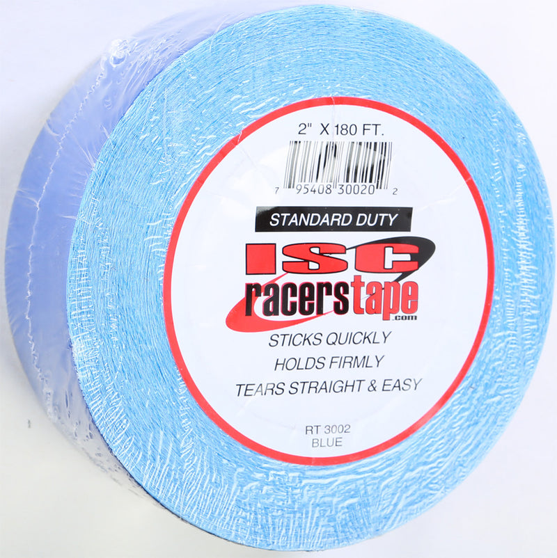 Isc 10-2301BL RT3002 RACERS TAPE 2"X180' (BLUE)