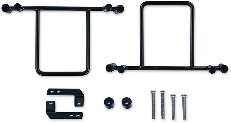 Burly Brand Saddlebag Bracket Kit FXD - B15-1051 For Harley Dyna 2002-2017