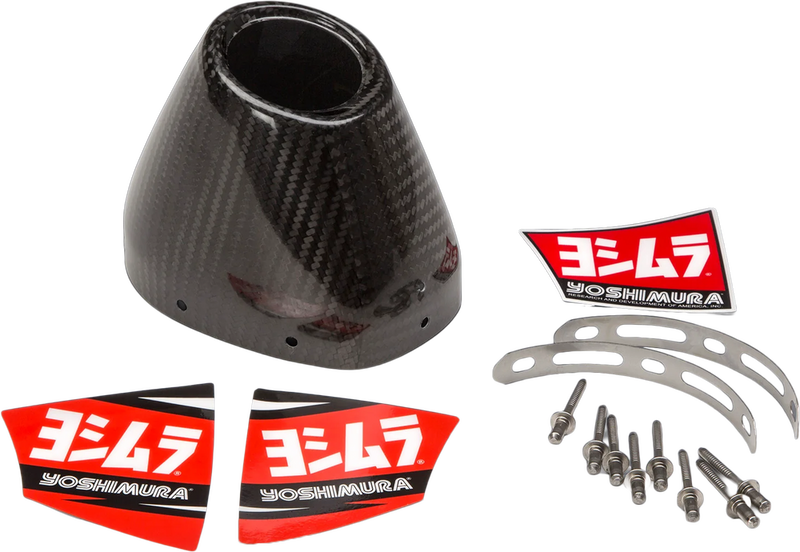 Yoshimura 960-9981 RS4-CFC-K-1 END CAP COVER KIT RS4 CF