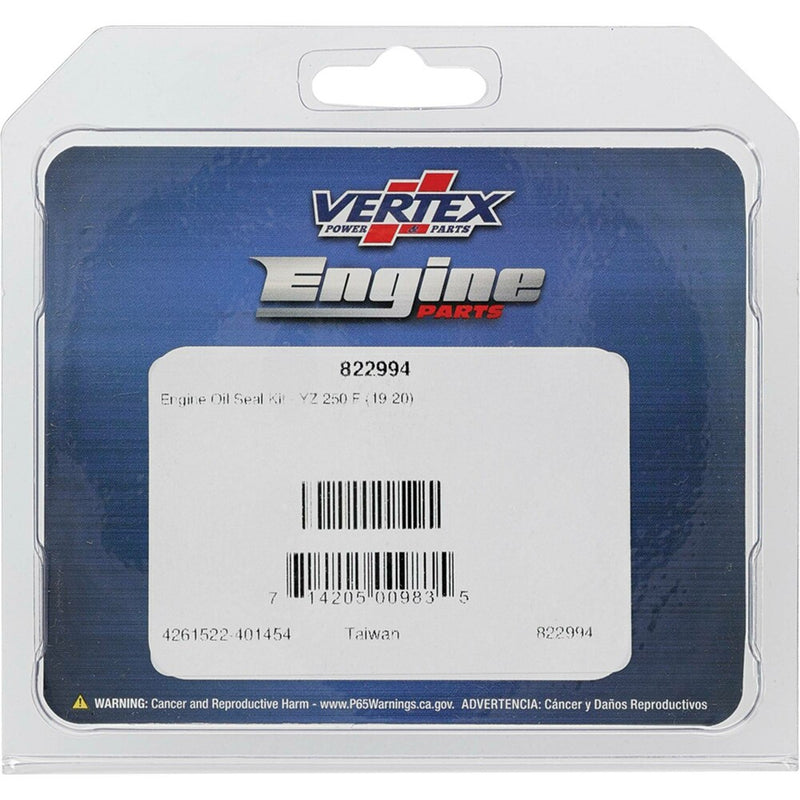 Vertex OIL Seal SET - 822994 Yamaha YZ 250 / WR 250 2019-2024