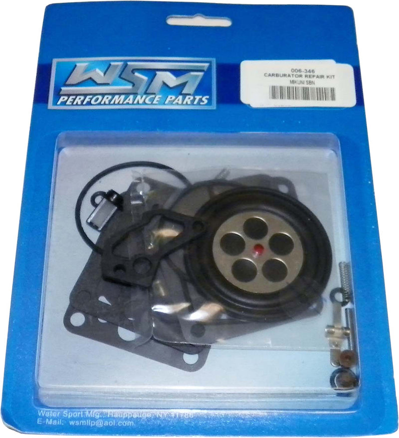 Wsm Aftermarket 38/40MM Square Pump Rebuild Kit - 006-346 For Yamaha Watercraft 1990-2014 | Sea-Doo Watercraft 1991-2005