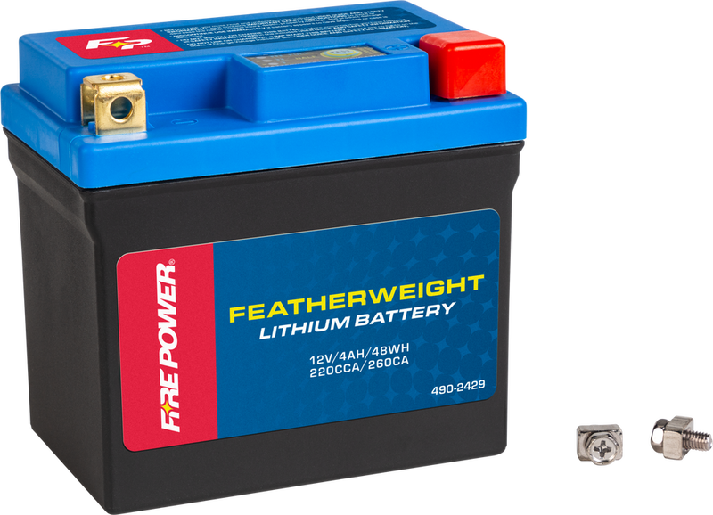 Fire Power Featherweight Lithium Battery 220 CCA 12V/48WH - HJTZ7SL-FPP-B For KTM Dirt Bikes 2007-2016 | Husaberg Dirt Bikes 2009-2012