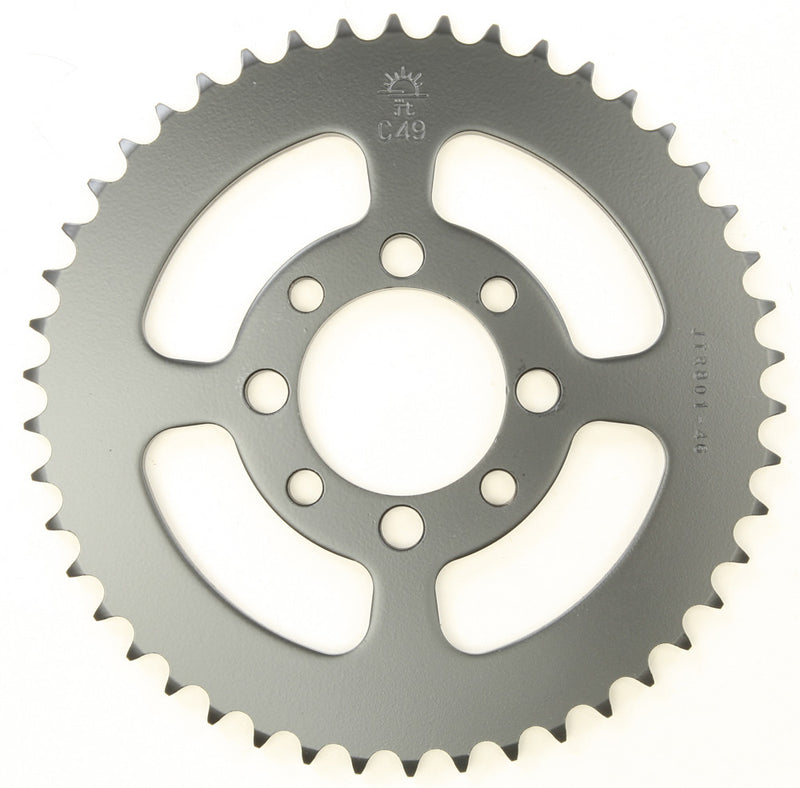 JT Sprockets Rear Sprocket Steel 46T-420 - JTR801.46 Kawasaki 110 / 110L / 110R 2002-2023