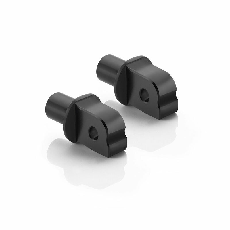 Rizoma 58-PE858B PE858B FOOTPEG MOUNT KIT PASSENGER BLACK PR