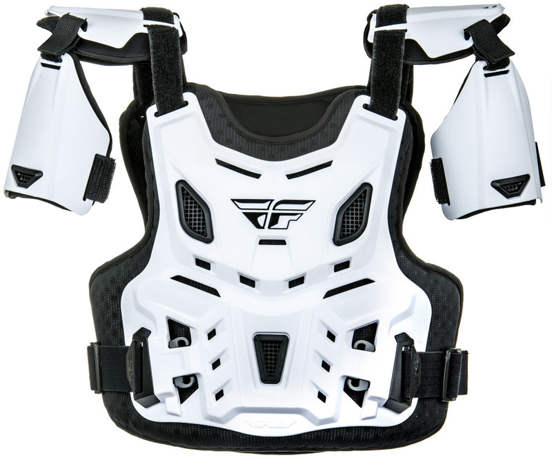 Fly Racing 36-16065 36-16065 YTH CE WHT YOUTH CE REVEL ROOST GUARD WHITE