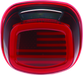 Kuryakyn 2924 Freedom Taillight Red Lens With License Light - Photo - Primary