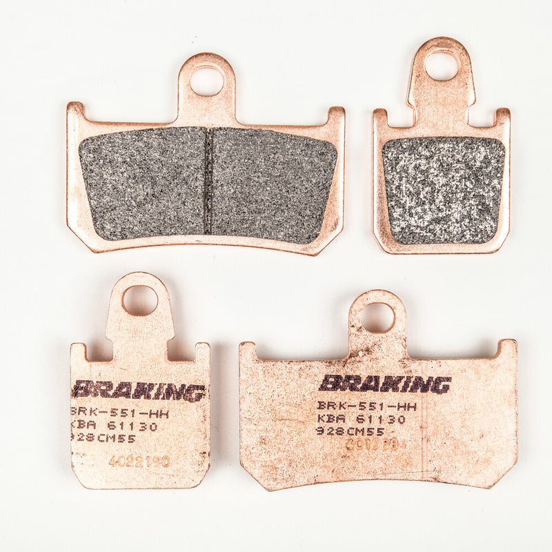 Braking 31-928 928CM55 BRAKE PAD SET SINTERED SPORT