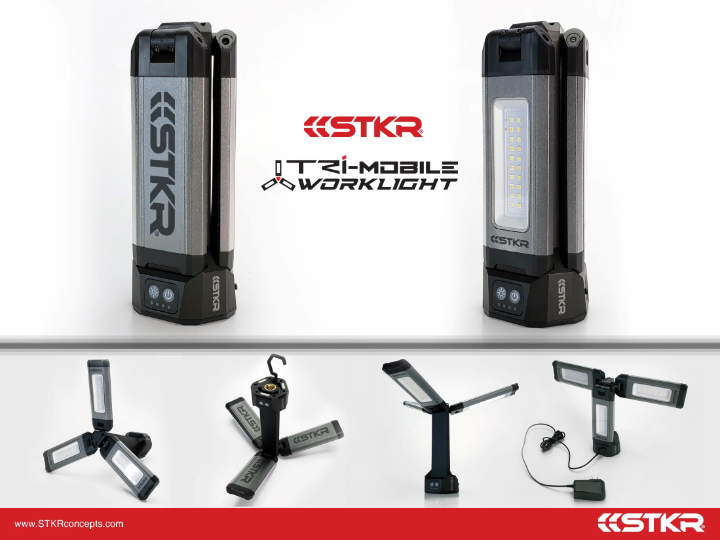 Stkr TRI-Mobile Work Light 2000 Lumen - 12680
