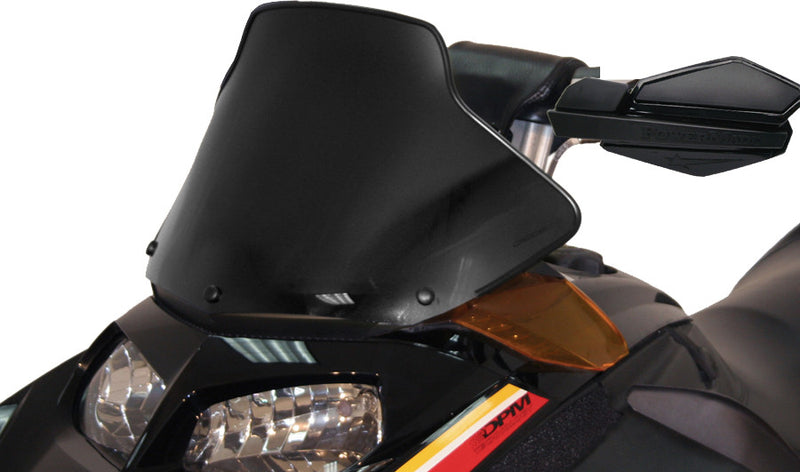 Powermadd Cobra W S MID Matte Black 11" S-D REV Hood MTD Flyscreen - 13030 Ski-Doo Snowmobiles 2004-2009